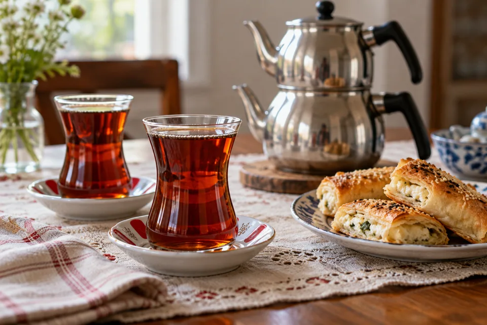 Turkish Tea Culture: What to Serve with Çay at Home